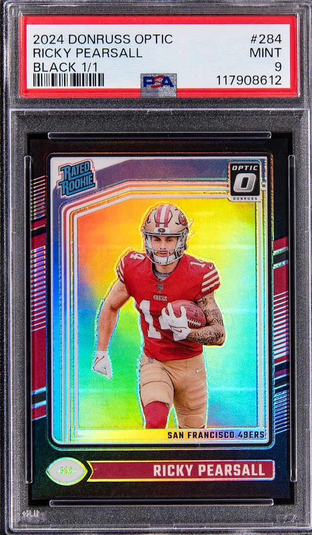 2024 Panini Donruss Optic Ricky Pearsall Black #284 card image