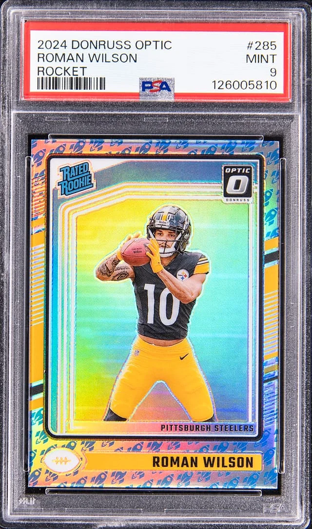 2024 Panini Donruss Optic Roman Wilson Rocket #285 card image