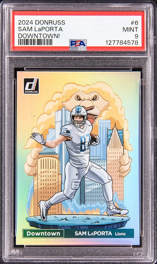 2024 Panini Donruss Sam LaPorta Downtown! #6 card image