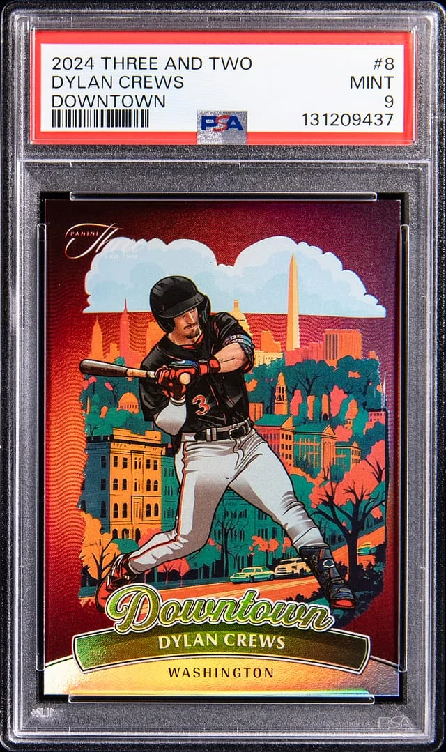 2024 Panini Dylan Crews Three and Two Downtown #8 card image