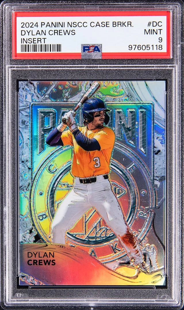 2024 Panini Dylan Crews Year National Sports Collectors Convention Case Breaker Insert #DC card image