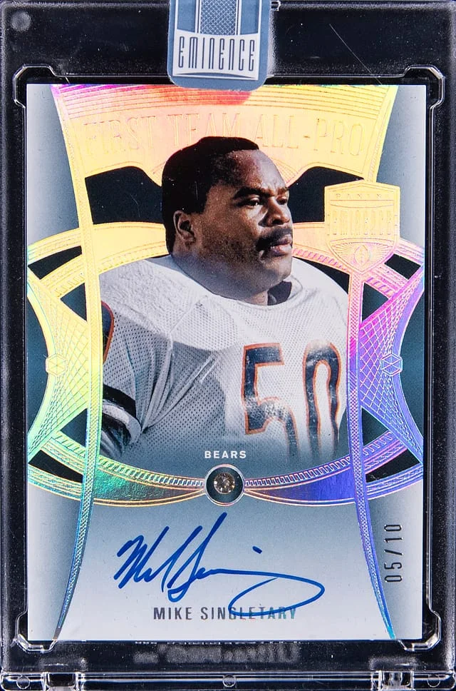 2024 Panini Eminence Mike Singletary First Team All-Pro #FAP-MSY card image