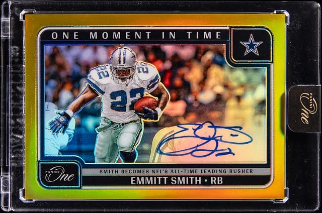 2024 Panini Emmitt Smith One One Moment In Time #382 card image