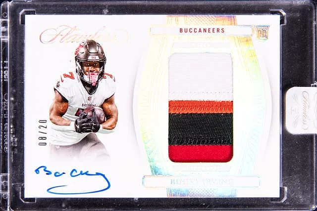 2024 Panini Flawless Bucky Irving Patch Autographs Silver #RPA-BIG card image