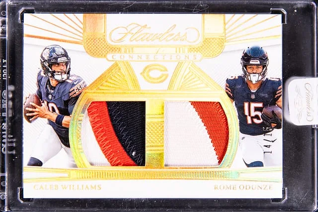 2024 Panini Flawless Caleb Williams/Rome Odunze Flawless Connections #FC-CHI card image