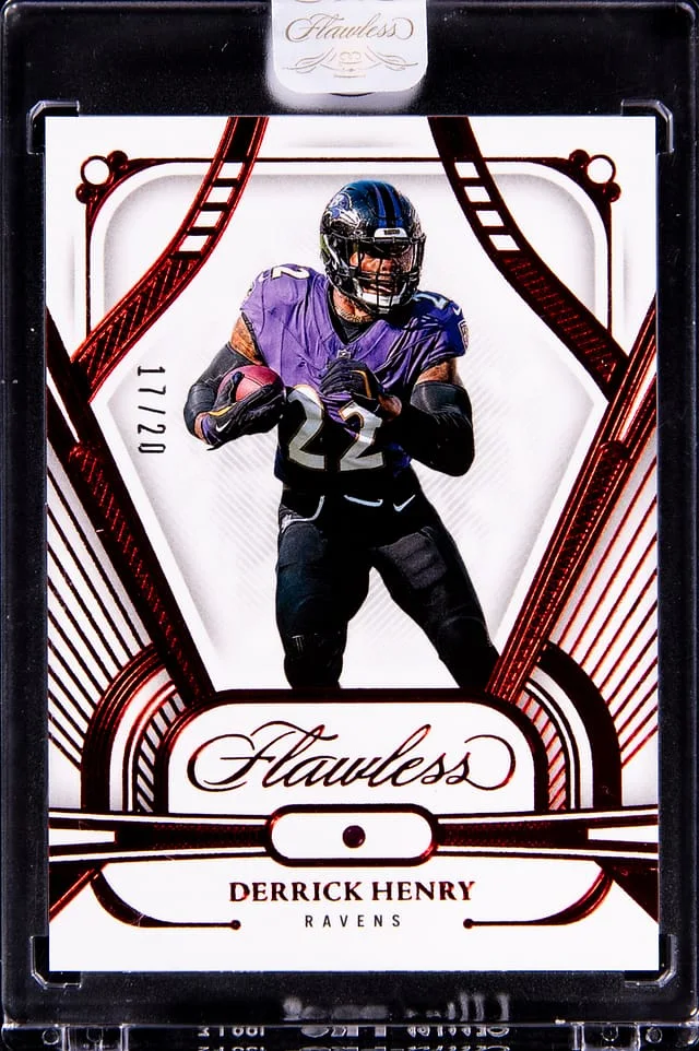 2024 Panini Flawless Derrick Henry Ruby #5 card image