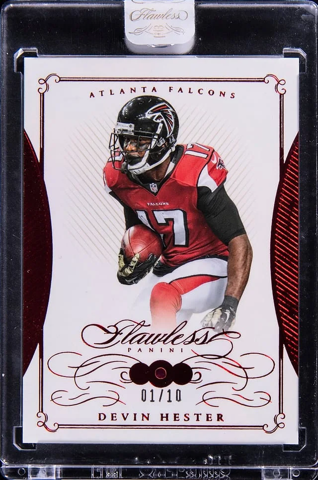 2024 Panini Flawless Devin Hester Ruby #18 card image