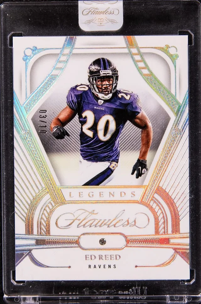 2024 Panini Flawless Ed Reed Legends #88 card image