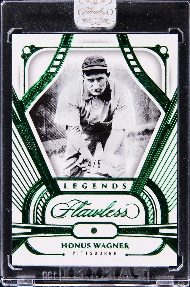 2024 Panini Flawless Honus Wagner - Panini Sealed Legends #85 card image
