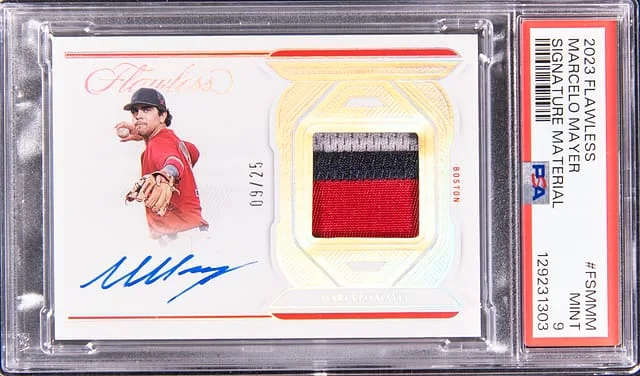 2024 Panini Flawless Marcelo Mayer Signature Material #FSM-MM card image