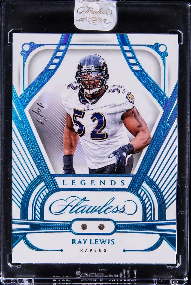 2024 Panini Flawless Ray Lewis Platinum #86 card image