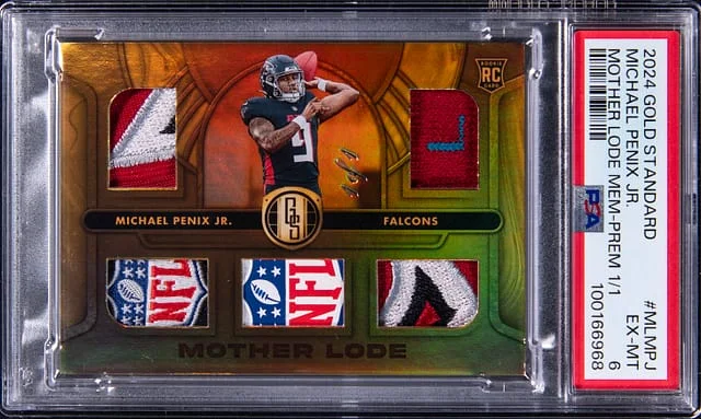 2024 Panini Gold Standard Michael Penix Jr. Mother Lode Memorabilia Premium #ML-MPJ card image