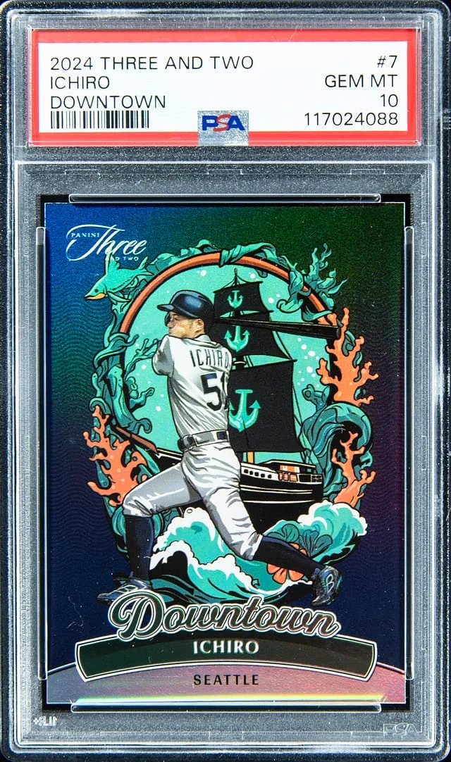 2024 Panini Ichiro Three and Two Downtown #7 card image