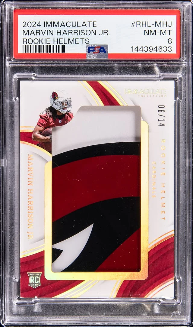 2024 Panini Immaculate Collection Marvin Harrison Jr. Helmets #RHL-MHJ card image