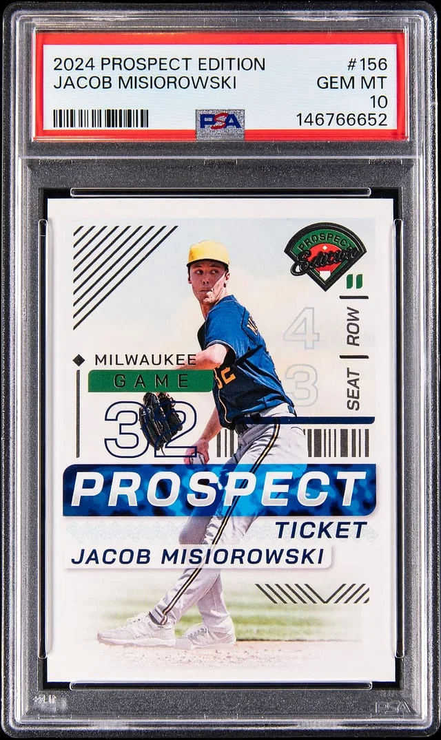 2024 Panini Jacob Misiorowski Prospect Edition #156 card image