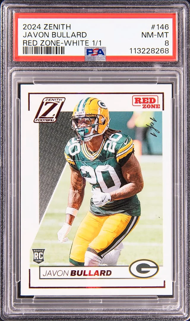 2024 Panini Javon Bullard Zenith Red Zone White #146 card image