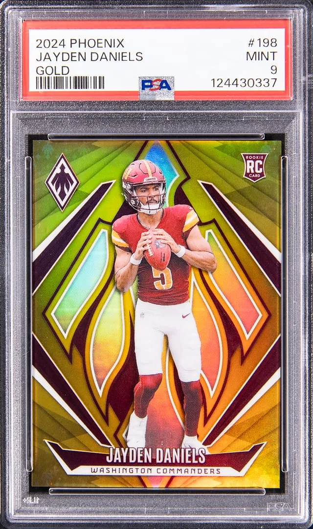 2024 Panini Jayden Daniels Phoenix Gold #198 card image