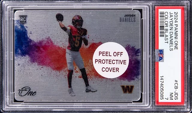 2024 Panini Jayden Daniels One Color Blast #CB-JDS card image