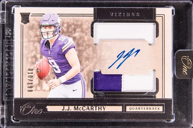 2024 Panini J.J. McCarthy One #31 card image