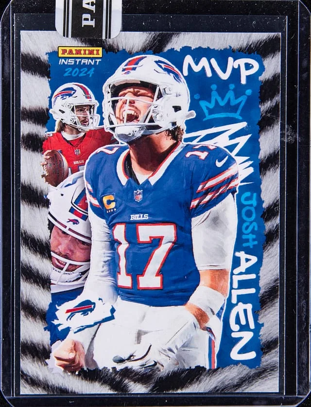 2024 Panini Josh Allen - Panini Instant Instant Award #AW-MVP card image