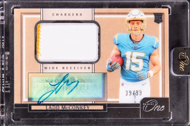 2024 Panini Ladd McConkey One #109 card image