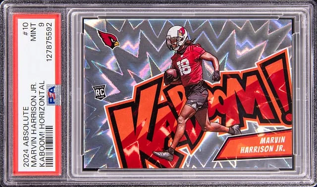 2024 Panini Marvin Harrison Jr. Absolut Kaboom! Horizontal #10 card image