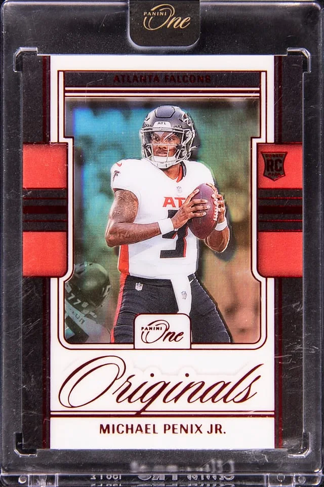 2024 Panini Michael Penix Jr. - Panini Encased One Originals #OO-MPJ card image