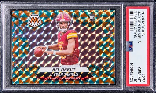 2024 Panini Mosaic Jayden Daniels Tessellation #272 card image