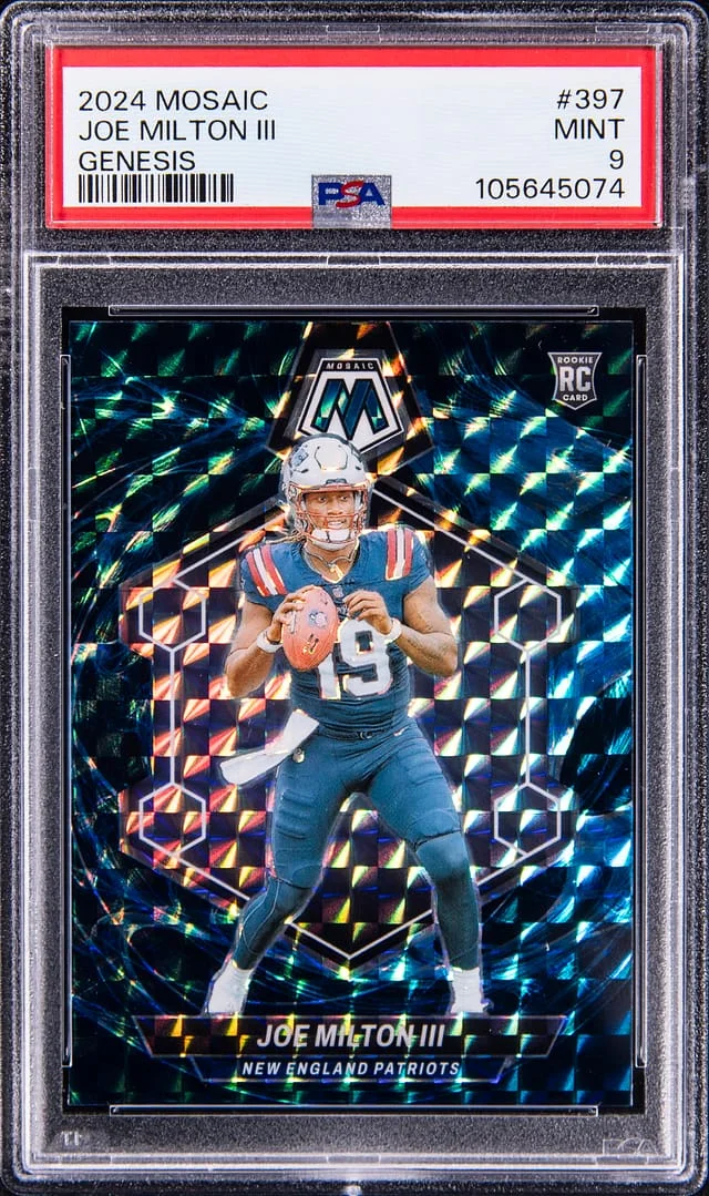 2024 Panini Mosaic Joe Milton III Genesis #397 card image
