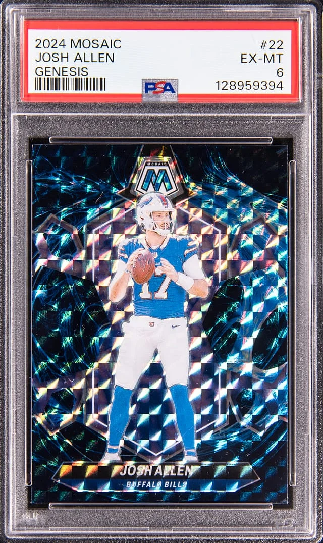 2024 Panini Mosaic Josh Allen Genesis #22 card image