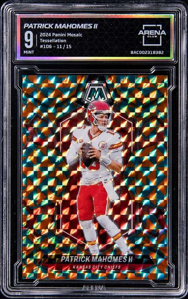 2024 Panini Mosaic Patrick Mahomes II - ACG Tessellation #106 card image