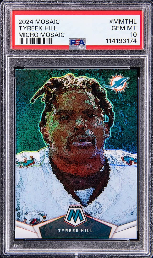 2024 Panini Mosaic Tyreek Hill Micro Mosaic #MM-THL card image