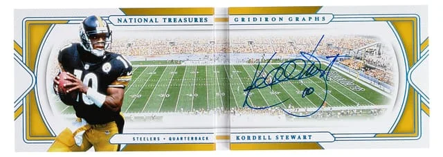 2024 Panini National Treasures Kordell Stewart Platinum Gridiron Gear #GG-KST card image