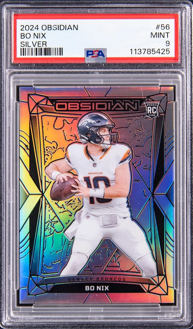 2024 Panini Obsidian Bo Nix #56 card image