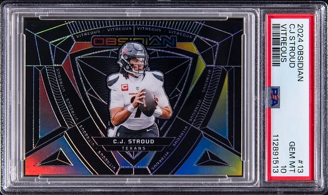 2024 Panini Obsidian CJ Stroud Vitreous #13 card image