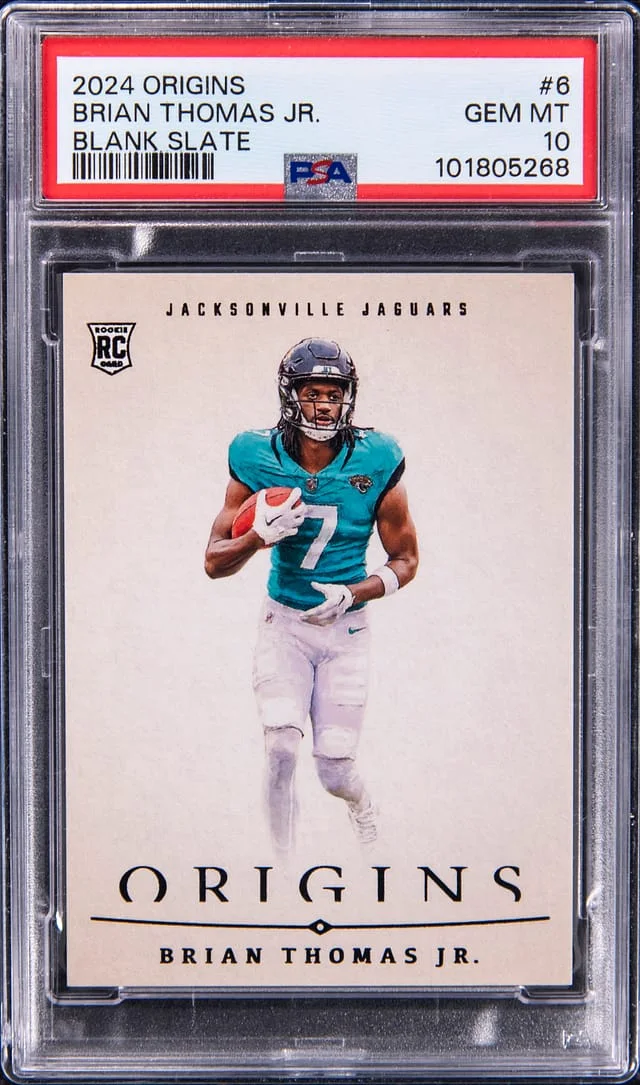 2024 Panini Origins Brian Thomas Jr. Blank Slate #6 card image