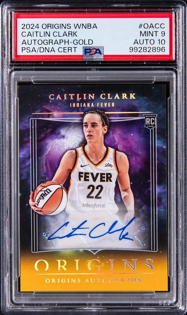2024 Panini Origins Caitlin Clark WNBA Autograph #OA-CC card image
