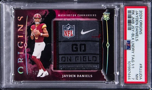 2024 Panini Origins Jumbo Jersey Black Laundry #no-number card image