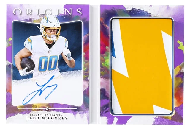 2024 Panini Origins Ladd McConkey Booklet #RBO-LMC card image