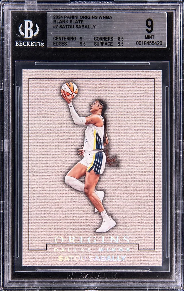 2024 Panini Origins Satou Sabally WNBA Blank Slate #7 card image
