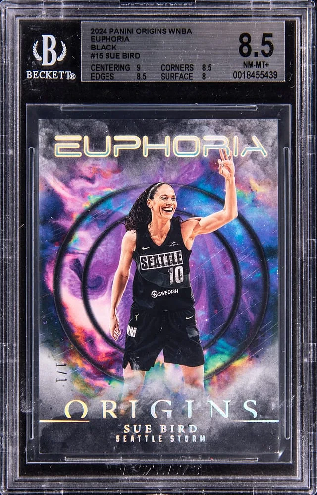 2024 Panini Origins Sue Bird WNBA Euphoria Black #15 card image