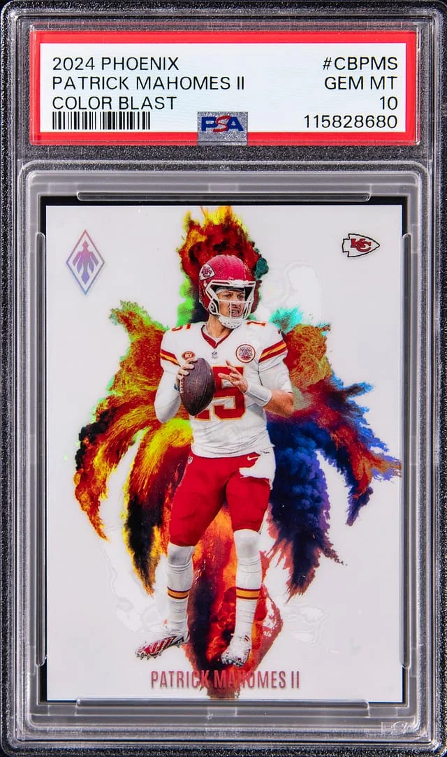2024 Panini Patrick Mahomes II Phoenix Color Blast #CB-PMS card image