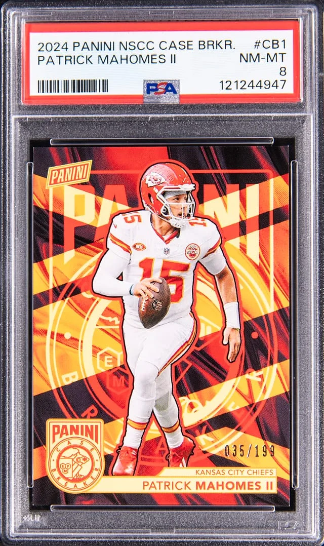 2024 Panini Patrick Mahomes II NSCC Case Breaker #CB1 card image
