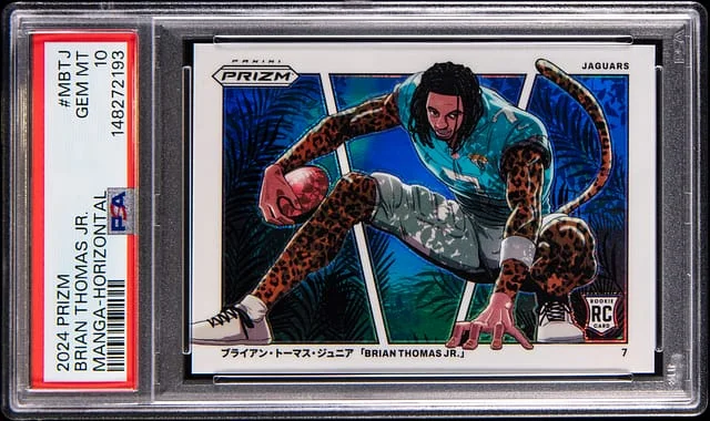 2024 Panini Prizm Brian Thomas Jr. Manga Horizontal #M-BTJ card image
