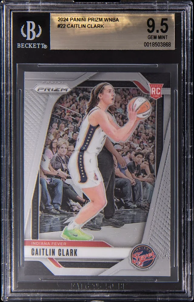 2024 Panini Prizm Caitlin Clark WNBA Silver Prizm #22 card image