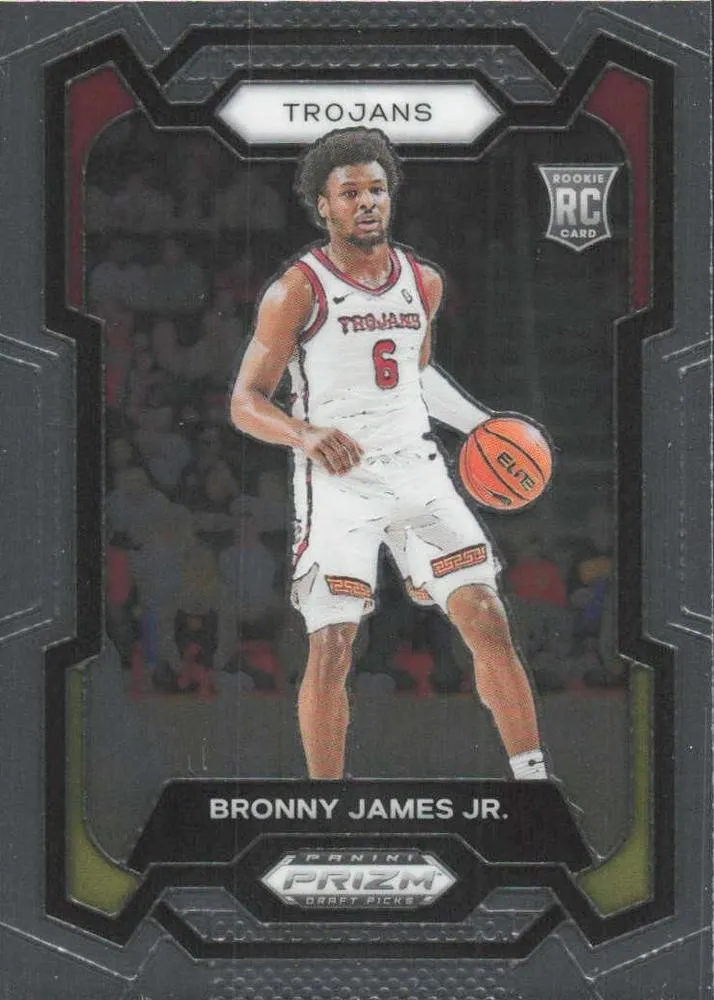 2024 Panini Prizm Draft Picks Bronny James #86 card image