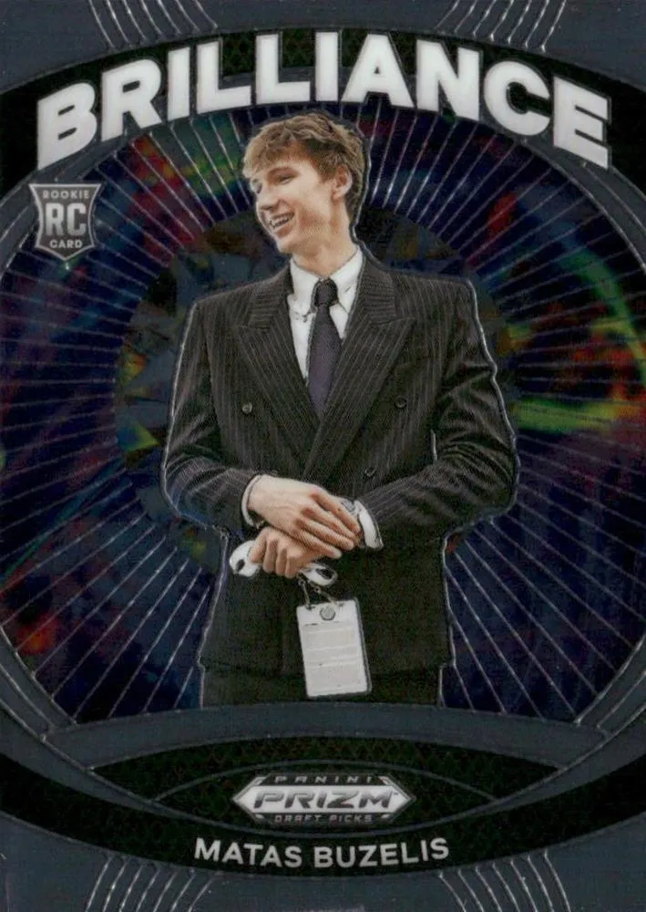 2024 Panini Prizm Draft Picks Matas Buzelis Brilliance #14 card image