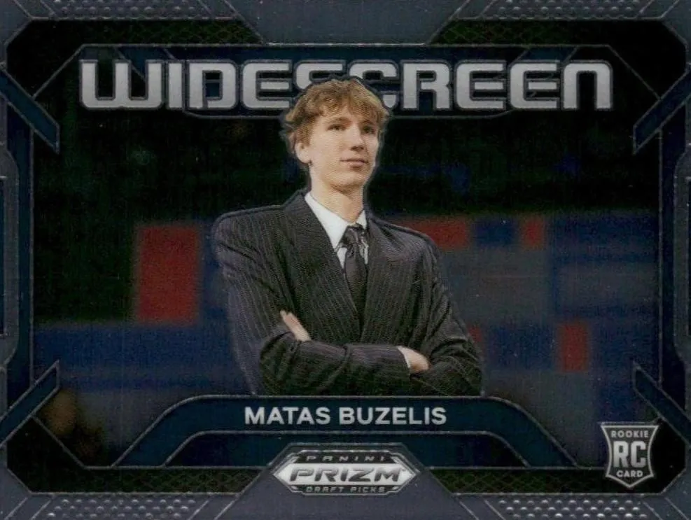 2024 Panini Prizm Draft Picks Matas Buzelis Widescreen #19 card image