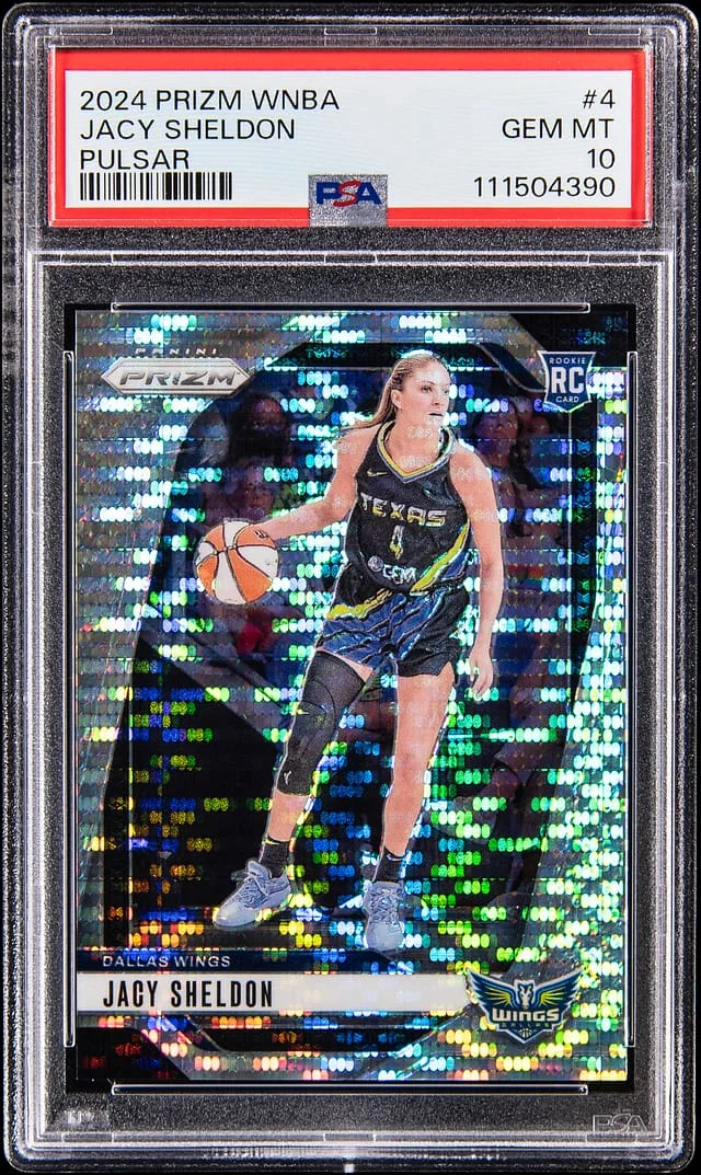 2024 Panini Prizm Jacy Sheldon WNBA Pulsar #4 card image