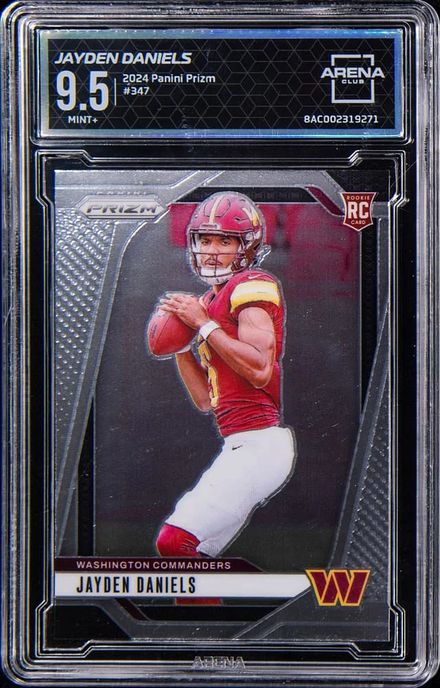 2024 Panini Prizm Jayden Daniels - ACG MINT+ 9.5 #347 card image